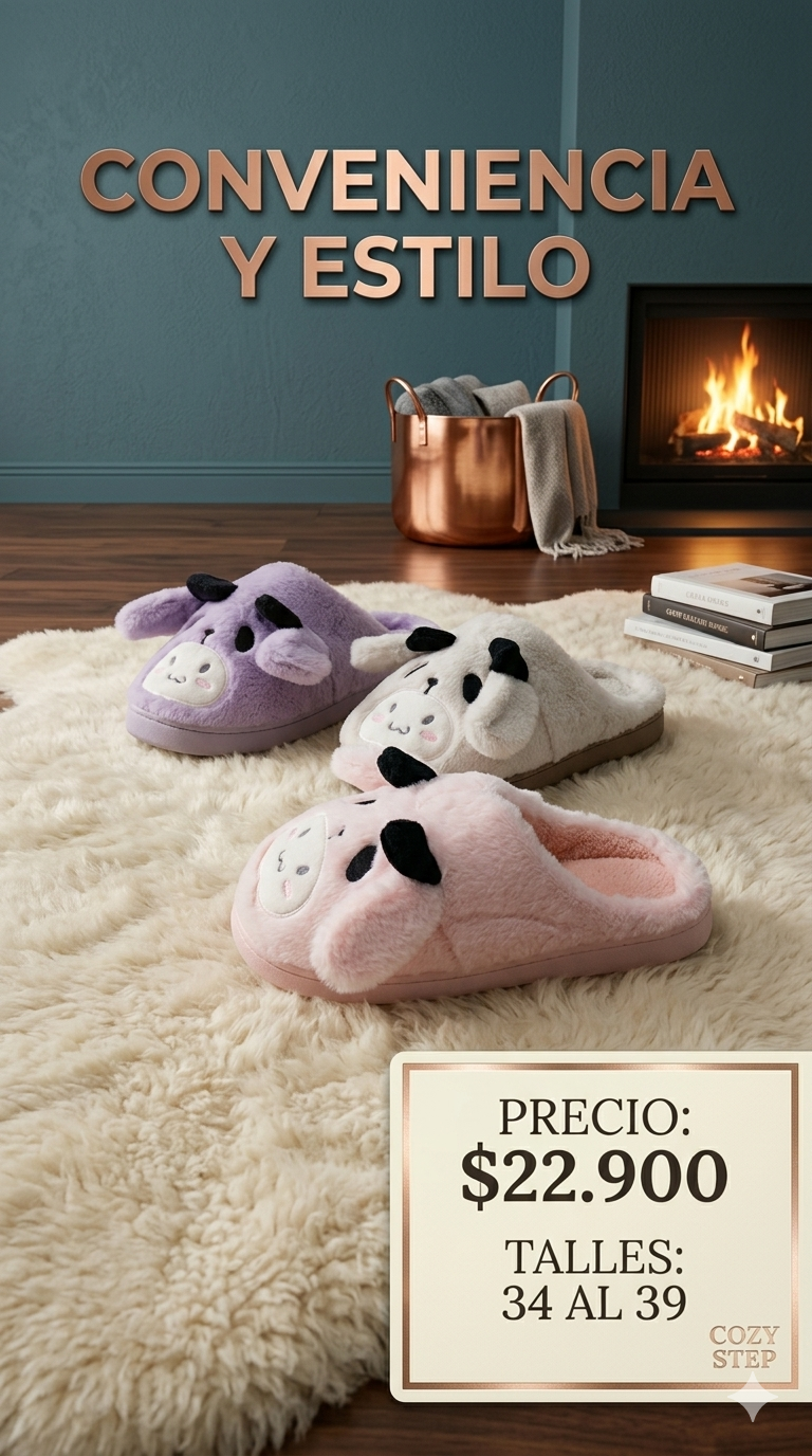 Pantuflas Orejitas Importadas